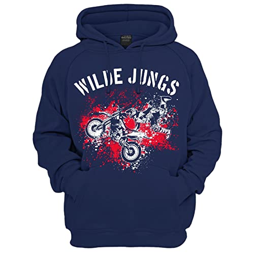 FELDWEGHEIZER Kinder Kapuzenpullover Wilde Jungs Größe 110-164 von FELDWEGHEIZER