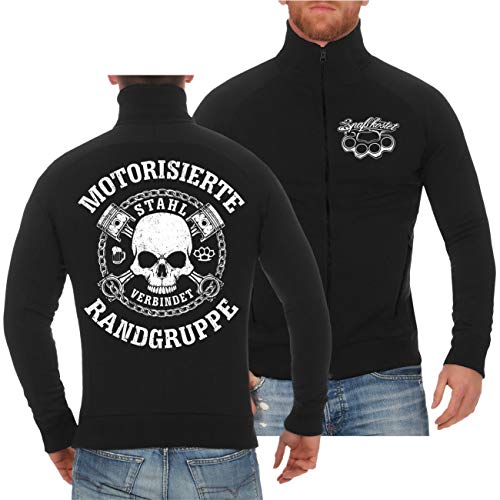 FELDWEGHEIZER Männer und Herren Sweatjacke Motorisierte Randgruppe (mit Rückendruck) Größe S - 5XL von FELDWEGHEIZER