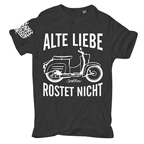 Männer T-Shirt DDR Alte Liebe rostet Nicht Größe S - 5XL von FELDWEGHEIZER