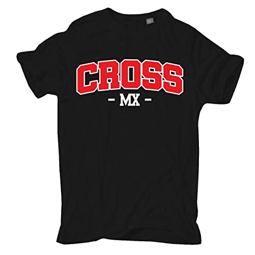 Männer T-Shirt MX Cross Laut und Dreckig (mit Rückendruck) Größe S - 5XL von FELDWEGHEIZER