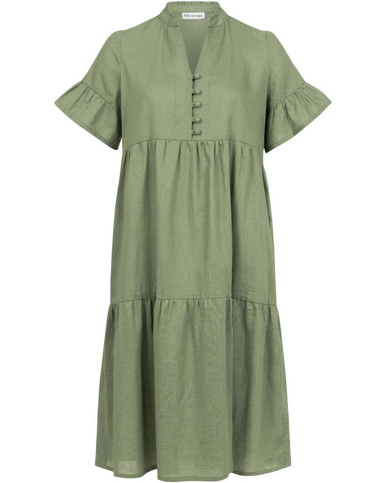 FELICITAS Midikleid Stufenkleid Kamelia von FELICITAS