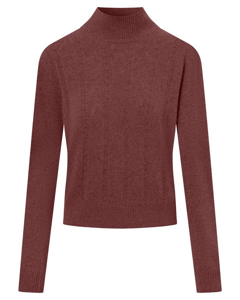 FELICITAS Strickpullover Stehkragenpullover Pansy von FELICITAS