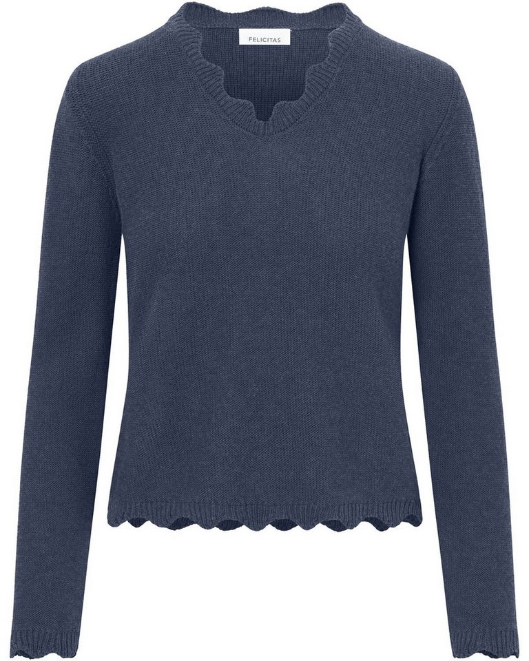 FELICITAS Strickpullover V-Pullover Pippa von FELICITAS