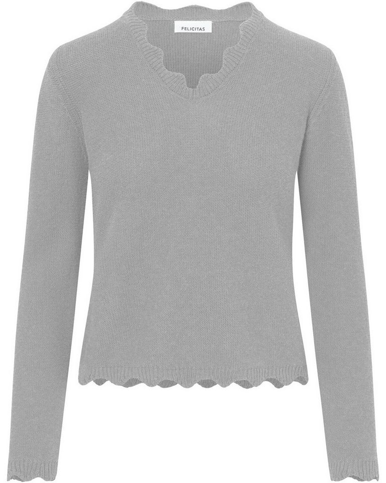FELICITAS Strickpullover V-Pullover Pippa von FELICITAS