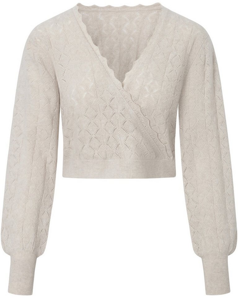 FELICITAS Strickpullover Wickelpullover Padma von FELICITAS