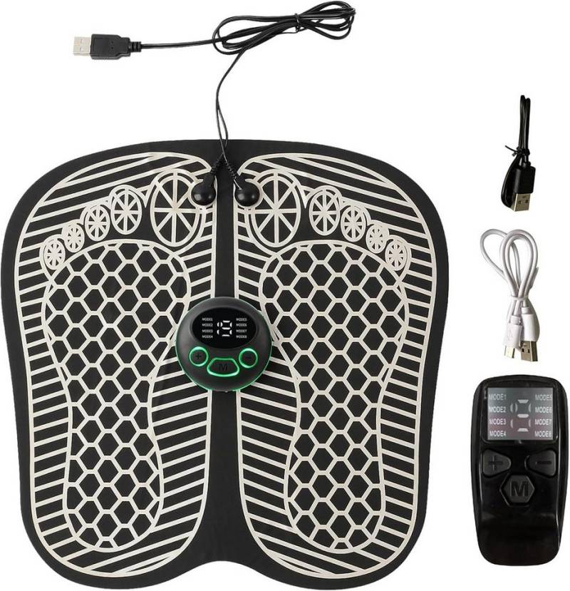 FELIXLEO EMS-Fußmassage-Gerät EMS Fußmassagegerät mit Heizung, 8 Modi 19 Stufen Shiatsu Massage, (1-tlg) von FELIXLEO