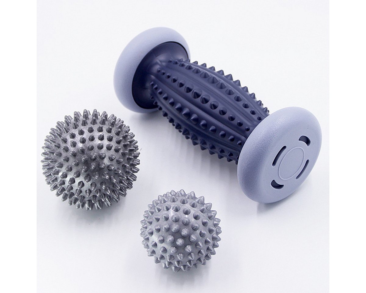 FELIXLEO Massageball Igelball Fußmassage Set 3 Stück Faszienball Fußroller Massageball, 1-tlg. von FELIXLEO