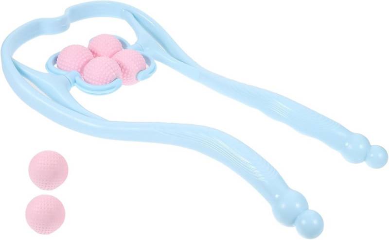 FELIXLEO Massageroller Nackenmassagegerät Manuell Tragbar Für Büro Zuhause Reise Entspannung, 1-tlg. von FELIXLEO