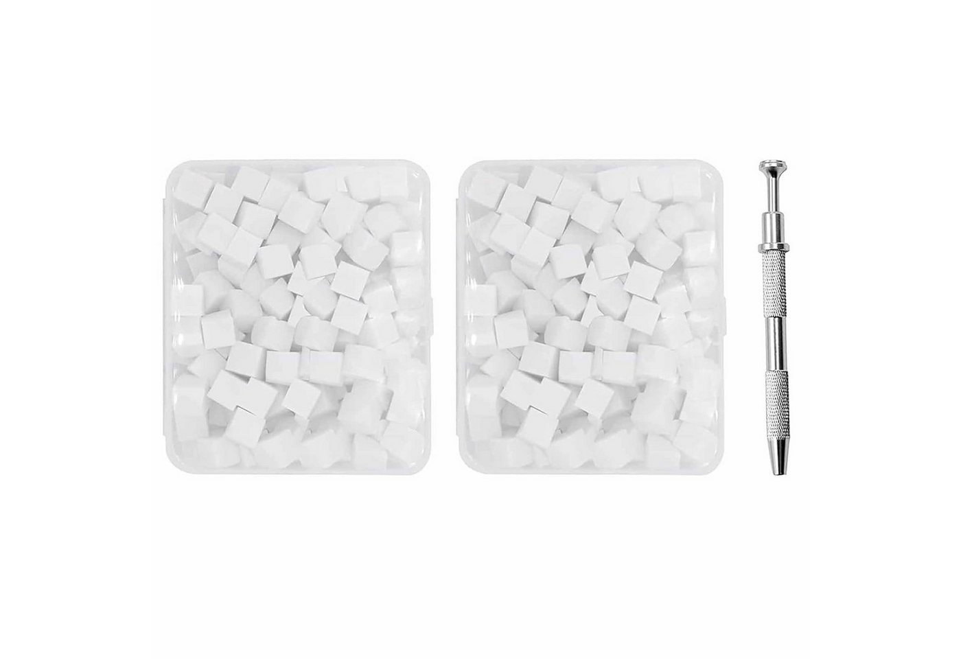 FELIXLEO Nageldesign Zubehör 300er Nail Art Schwamm mit Metallgreifer Gradient Nagel DIY Zubehör, 900-tlg. von FELIXLEO