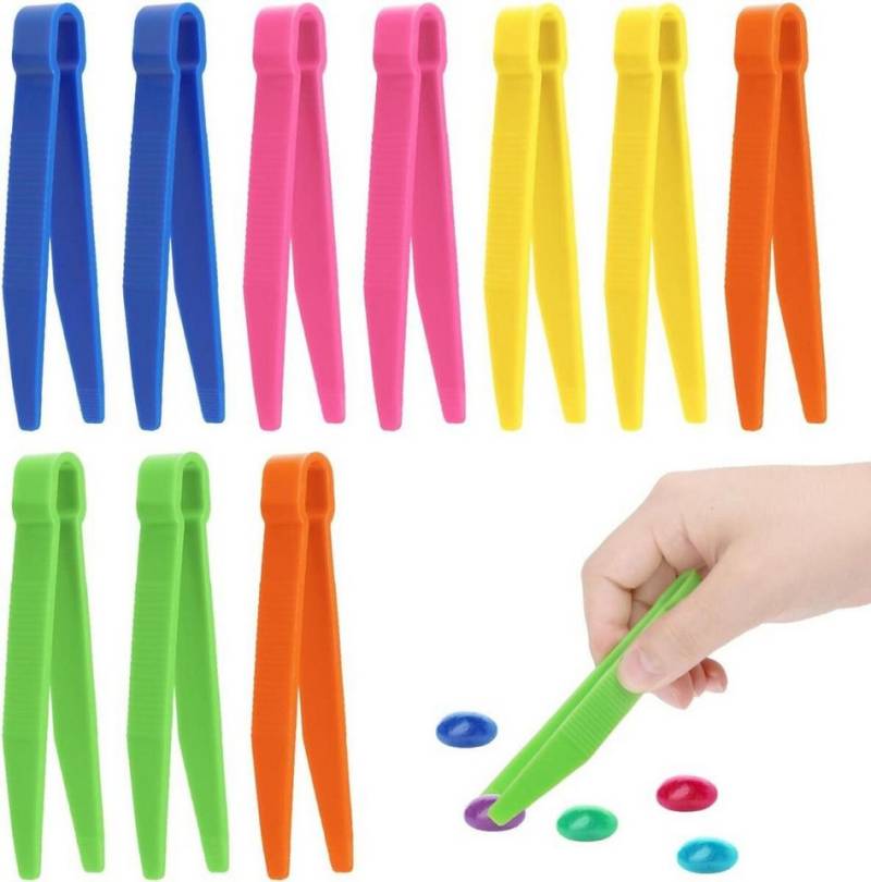 FELIXLEO Pinzette 10 Teilig Kinder Pinzetten Set Montessori Kunststoff Feinmotorik, 30-tlg. FELIXLEO Pinzette 10 Teilig Kinder Pinzetten Set Montessori Kunststoff Feinmotorik, 30-tlg. von FELIXLEO