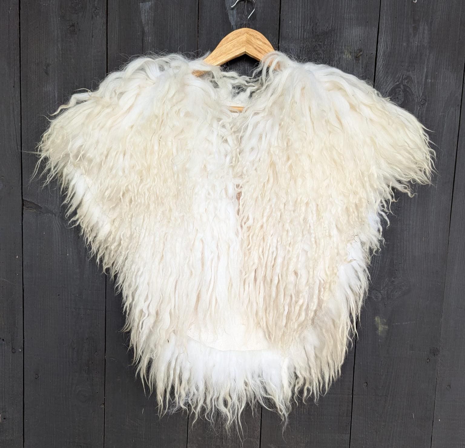 Fellumhang - Fell Für Wikinger Viking Krieger Bekleidung Mit Vikings Got Einzelstück 948 von FELLFORFASHION