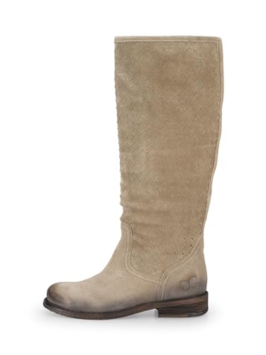 FELMINI - GREDO 7550 - WOMEN'S BIKER BOOT, GREY SUEDE LEATHER -37 EU SIZE von FELMINI FALLING IN LOVE