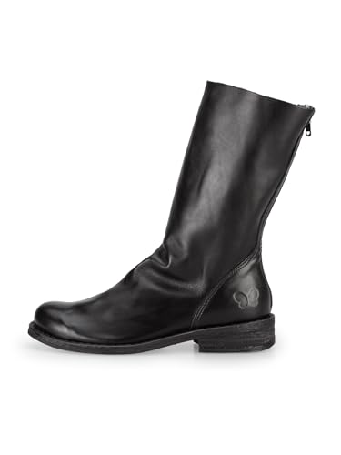 FELMINI - GREDO D432 - WOMEN'S BIKER BOOT, BLACK LEATHER -36 EU SIZE von FELMINI FALLING IN LOVE