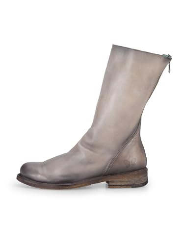 FELMINI - GREDO D432 - WOMEN'S BIKER BOOT, GRIGIO LEATHER -37 EU SIZE von FELMINI FALLING IN LOVE