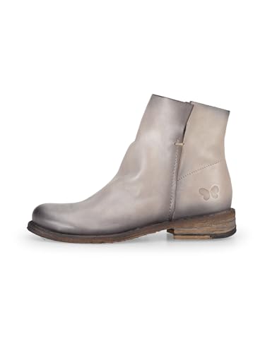 FELMINI - GREDO D433 - WOMEN'S BIKER BOOT, GRIGIO LEATHER - 40 EU SIZE von FELMINI FALLING IN LOVE