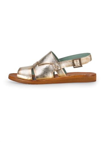 Felmini - CAROLINA D786 - women's gold leather sandal - 36 EU size von FELMINI FALLING IN LOVE