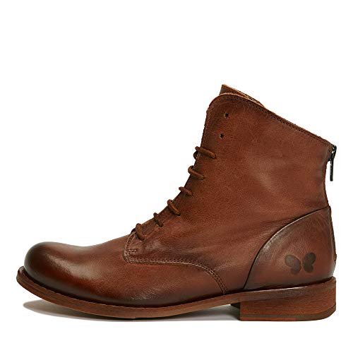 Felmini - Damen Schuhe - Verlieben BEJA 1072 - Reißverschluss Stiefeletten - Echtes Leder - Braun - 37 EU Size von FELMINI FALLING IN LOVE
