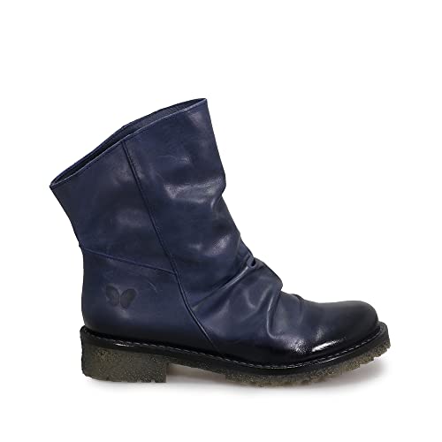 Felmini - Damen Schuhe - Verlieben CASTER C623 - Lässige Stiefeletten - Echtes Leder - Blau - 39 EU Size von FELMINI FALLING IN LOVE