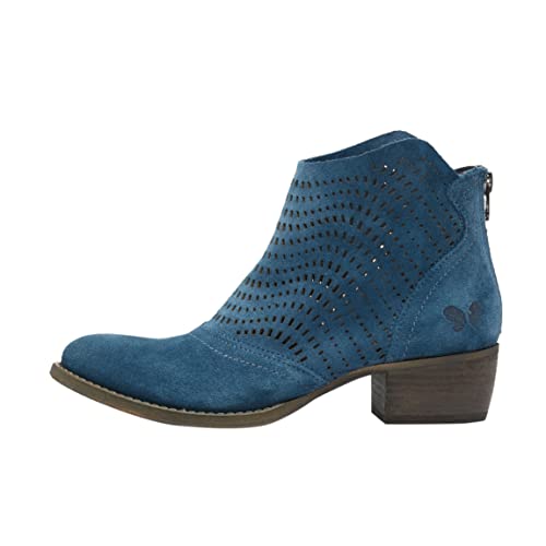 Felmini - Damen Schuhe - Verlieben DRESA C703 - Reißverschluss Stiefeletten - Echtes Leder - Blau - 40 EU Size von FELMINI FALLING IN LOVE