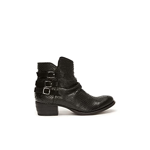 Felmini - Damen Schuhe - Verlieben DRESA C835 - Reißverschluss Stiefeletten - Echtes Leder - Braun - 37 EU Size von FELMINI FALLING IN LOVE