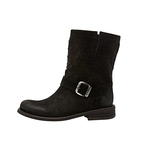 Felmini - Damen Schuhe - Verlieben GREDO D618 - Biker Stiefel - Echtes Leder - Schwarz - 42 EU Size von FELMINI FALLING IN LOVE