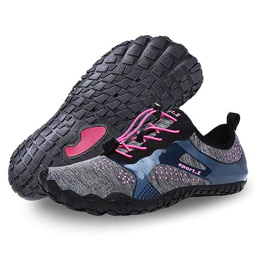 FELOVE Badeschuhe Wasserschuhe Strandschuhe Surfschuhe Barfuß Schuhe,Breathable Schwimmschuhe Hausschuhe Yoga Schuhe für Wassersport für Damen Herren von FELOVE