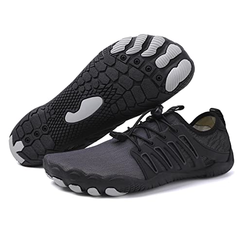 FELOVE Badeschuhe Wasserschuhe Strandschuhe Surfschuhe Barfuß Schuhe,Breathable Schwimmschuhe Hausschuhe Yoga Schuhe für Wassersport für Damen Herren von FELOVE