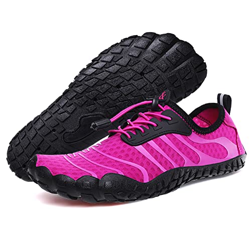 FELOVE Badeschuhe Wasserschuhe Strandschuhe Surfschuhe Barfuß Schuhe,Breathable Schwimmschuhe Hausschuhe Yoga Schuhe für Wassersport für Damen Herren von FELOVE