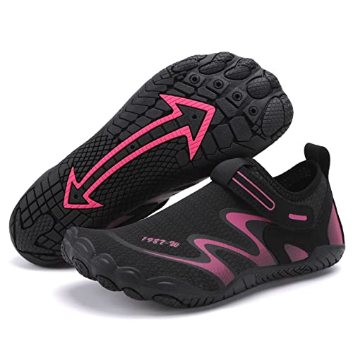 FELOVE Badeschuhe Wasserschuhe Strandschuhe Surfschuhe Barfuß Schuhe,Breathable Schwimmschuhe Hausschuhe Yoga Schuhe für Wassersport für Damen Herren von FELOVE