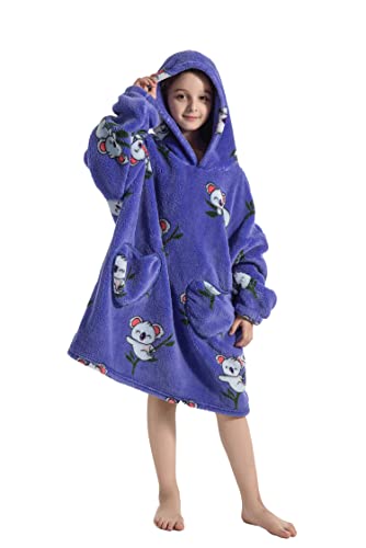 FELOVE Kinder Übergroße Hoodie Sweatshirt, Geeignet Kapuzenpullover für Junge,Mädchen von FELOVE