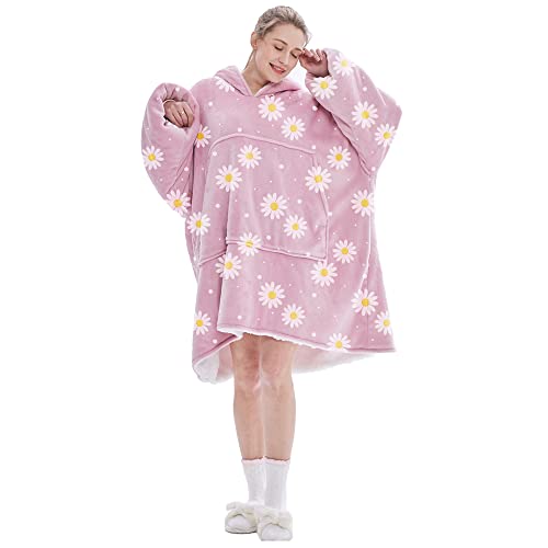 Übergroße Hoodie Sweatshirt, Original Decke Sweatshirt, super weiche gemütliche warme komfortable Riesen-Hoodie, Geeignet Kapuzenpullover für Erwachsene, Männer, Frauen, Jugendliche von FELOVE