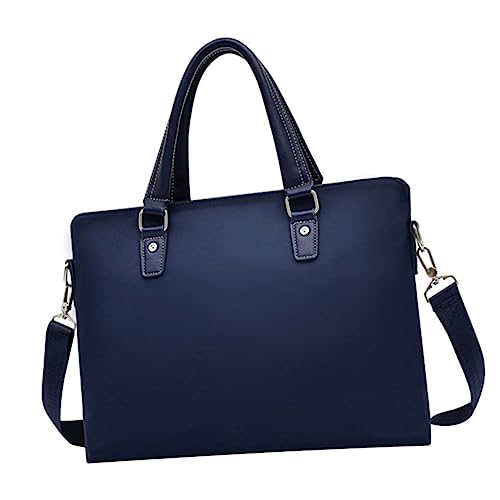 FELTECHELECTR 1Stück Oxford Herren Handtasche Wasserdichte Schultertasche mit Reißverschluss Stilvolle Business Umhängetasche für Freizeit Blau FELTECHELECTR 1Stück Oxford Herren Handtasche Wasserdichte Schultertasche mit Reißverschluss Stilvolle Business Umhängetasche für Freizeit Blau von FELTECHELECTR