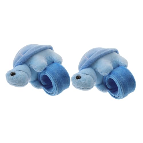 FELTECHELECTR 2stücke Plüsch Schildkröten Slap Armbänder Für Niedliche Dekorative Handgelenkaccessoires Hochwertigem Partys Und von FELTECHELECTR