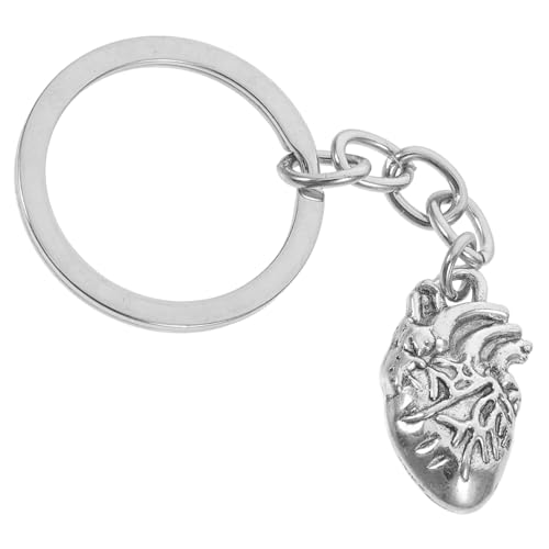 FELTECHELECTR Herz Schlüsselanhänger Arzt Schlüsselring Metall Taschenanhänger Dekor Für Damen von FELTECHELECTR