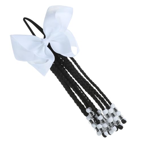 FELTECHELECTR Kinder Pferdeschwanz Haar Zubehör Haarverlängerung Sicher Bowknot Pferdeschwanz Perücke von FELTECHELECTR