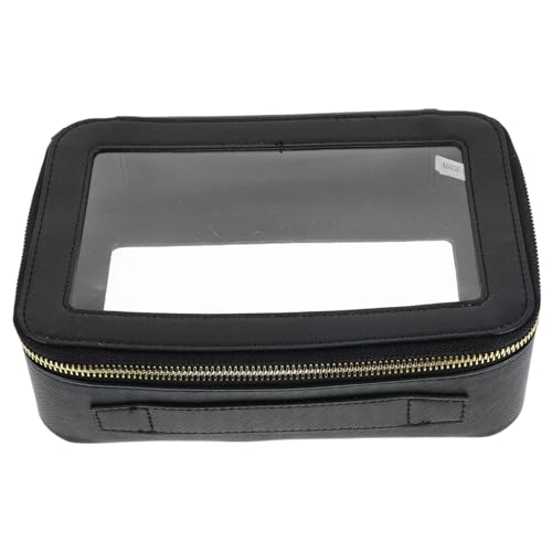 FELTECHELECTR Reise Kosmetiktasche Transparentes Make-up Organizer Mit Reißverschluss Für Toilettenartikel Unterwegs Leicht Und Pflegeleicht Für Reisen Und Alltag von FELTECHELECTR