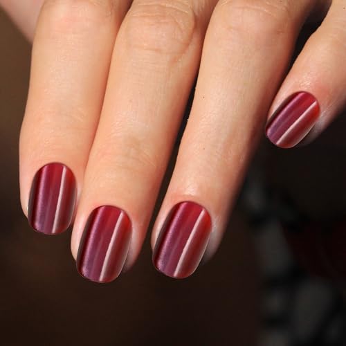 FEMBW 30 Stück Press On Nails Kurz Eckig, Nägel zum Aufkleben mit Jelly-Gel, Glänzende Cat Eye Quadratisch, Künstliche Nägel für Frauen Mädchen Nail Art Maniküre für Halloween und Weihnachten FEMBW 30 Stück Press On Nails Kurz Eckig, Nägel zum Aufkleben mit Jelly-Gel, Glänzende Cat Eye Quadratisch, Künstliche Nägel für Frauen Mädchen Nail Art Maniküre für Halloween und Weihnachten von FEMBW
