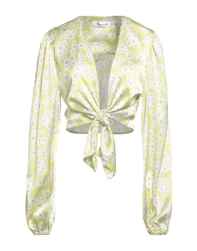 FEMINISTA Hemd Damen Limettengrün von FEMINISTA