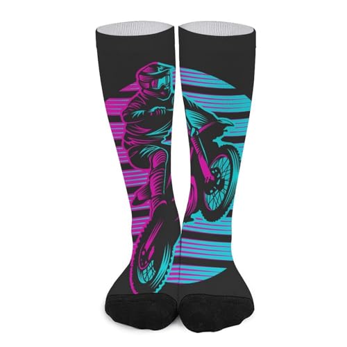 Damen Crew Socken Farbe Motorrad Wandersocken Wintersocken Atmungaktive Sportsocken Strümpfe Für Herren von FENAC
