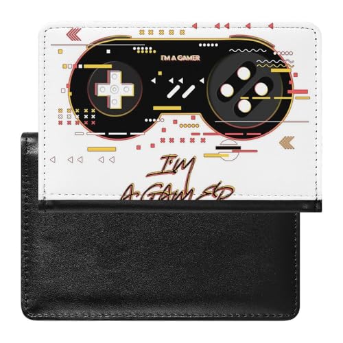 FENAC Reisepass Hülle Gamepad Videospiel Passhülle Reisepassetui Reisezubehör Passport Holder Für Damen Herren von FENAC