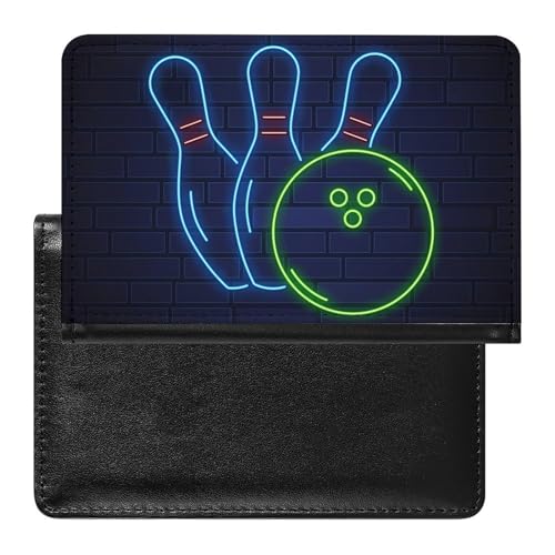 FENAC Reisepass Hülle Kegeln Passhülle Reisepassetui Reisezubehör Passport Holder Für Damen Herren von FENAC