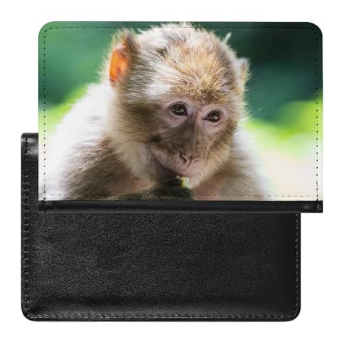 FENAC Reisepasshülle AFFE Reisepass Schutzhülle Geldbörsen Für Kreditkarten Ausweis Reisedokumente von FENAC