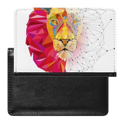 FENAC Reisepasshülle Geometrisch Reisepass Schutzhülle Geldbörsen Für Kreditkarten Ausweis Reisedokumente von FENAC