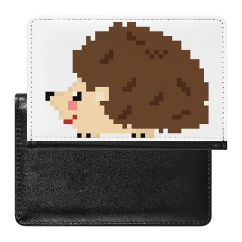 FENAC Reisepasshülle Igel Reisepass Tasche Reise Gadget Impfpass Hülle Für Damen Herren von FENAC