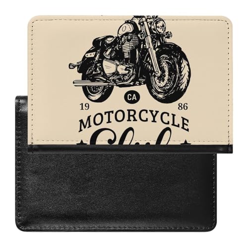 FENAC Reisepasshülle Motorrad Reisepass Schutzhülle Geldbörsen Für Kreditkarten Ausweis Reisedokumente von FENAC