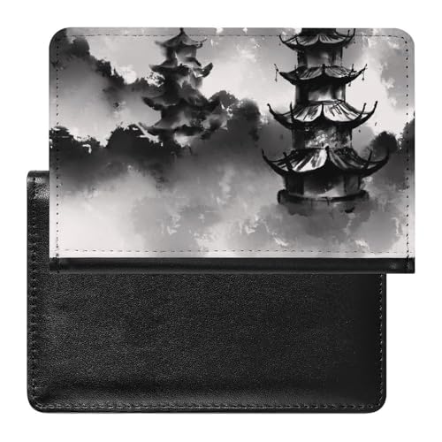 FENAC Reisepasshülle Turm Reisepass Tasche Reise Gadget Impfpass Hülle Für Damen Herren von FENAC