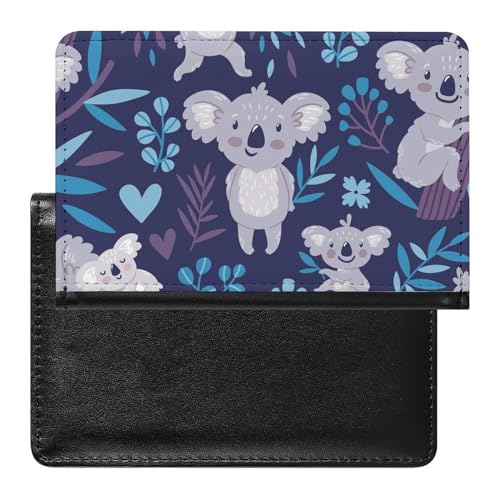 FENAC Reisepasshülle Waschbär Reisepass Tasche Reise Gadget Impfpass Hülle Für Damen Herren von FENAC