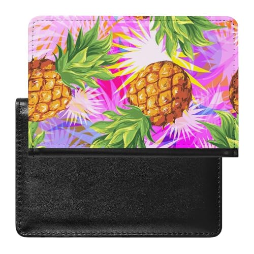 Reisepasshülle Ananas Farbe Reisepass Schutzhülle Geldbörsen Für Kreditkarten Ausweis Reisedokumente von FENAC