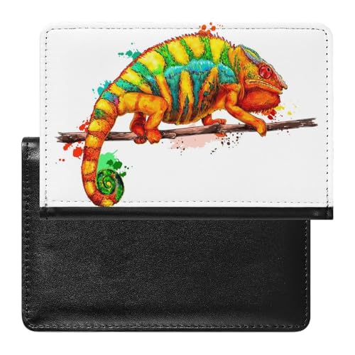 Reisepasshülle Farbe Eidechse Reisepass Schutzhülle Geldbörsen Für Kreditkarten Ausweis Reisedokumente von FENAC