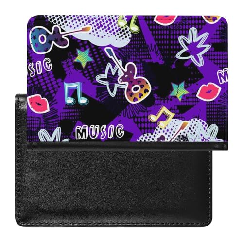 Reisepasshülle Farbe Note Reisepass Tasche Reise Gadget Impfpass Hülle Für Damen Herren von FENAC